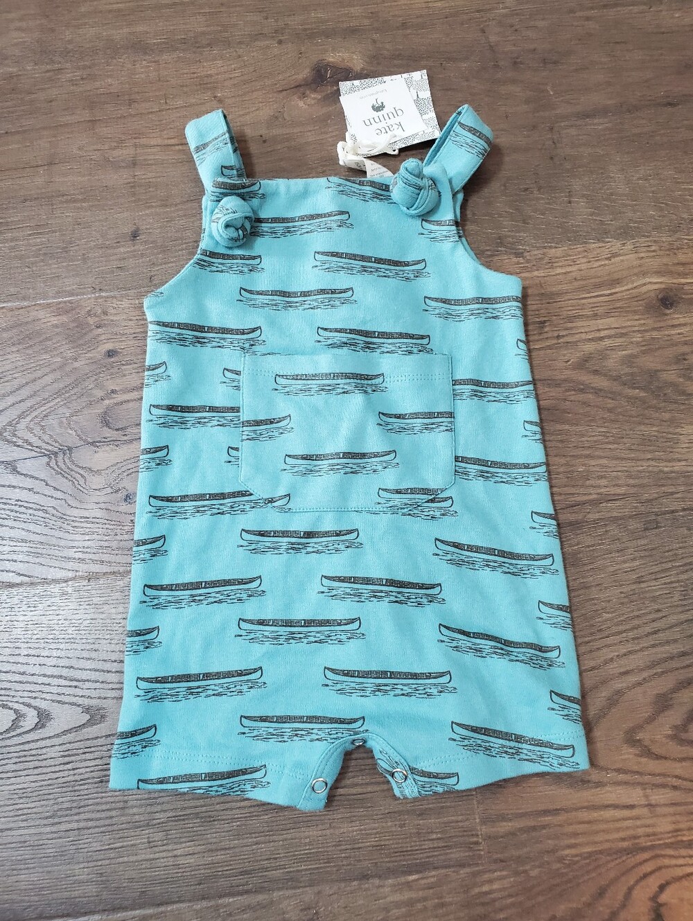 Kate Quinn Blue Canoe Romper Sz 18-24